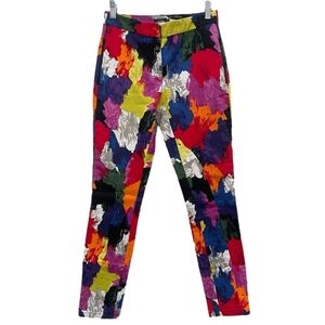 Kate Spade | "Saturday" Color Splash Cotton-Blend Pants